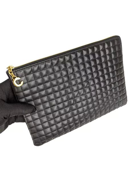 celine quilted clutch|celine clutch bag price.